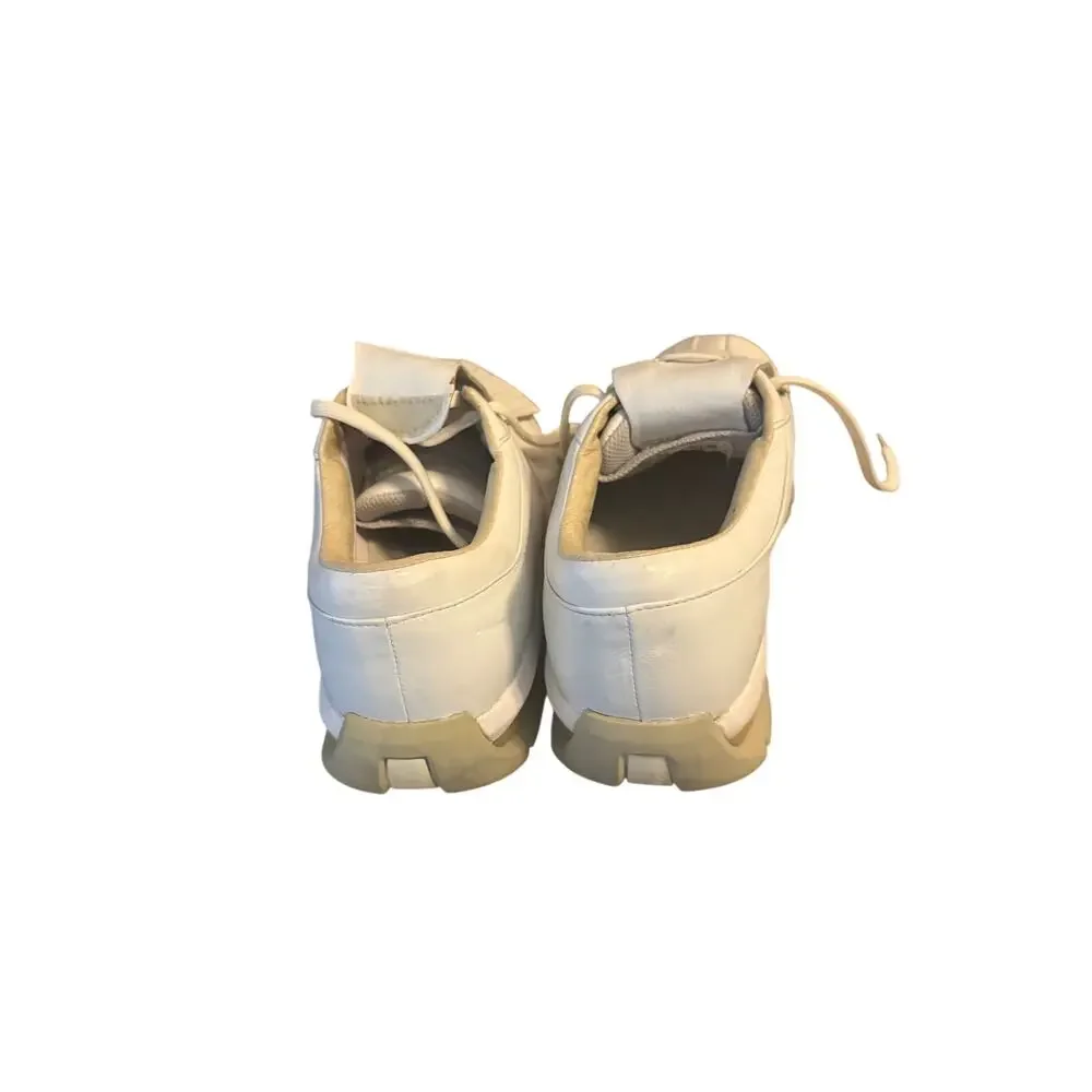 Nike Air Fringe Saddle Womens Golf Shoes White Size 8W